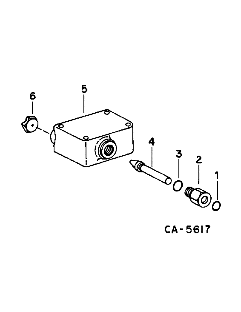 Схема запчастей Case IH 1470 - (10-53) - HYDRAULICS, HEADER AUTOMATIC FLOW CONTROL VALVE, SERIAL NO. 10000 AND BELOW (07) - HYDRAULICS