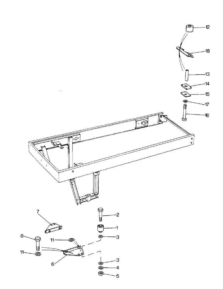 Схема запчастей Case IH 1390 - (N-03) - ENGINE HOOD MOUNTING, 1290 PRIOR TO P.I.N. 11054201, 1390 PRIOR TO P.I.N 11127048 (08) - SHEET METAL