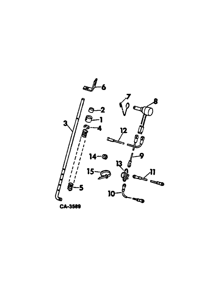 Схема запчастей Case IH 815 - (10-15) - HYDRAULICS, AUTOMATIC HEADER CONTROL, REVERSE DRIVE LOCKOUT (07) - HYDRAULICS