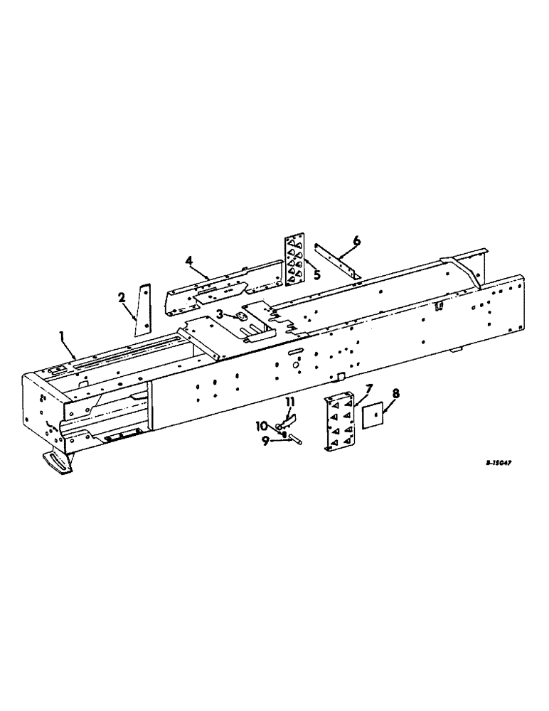 Схема запчастей Case IH 27 - (C-04) - BALE CHAMBER 