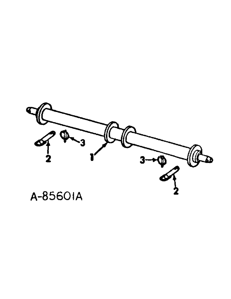 Схема запчастей Case IH 170 - (AS-10[A]) - THREE-POINT HITCH CATEGORY II FOR 6-ROW WIDE AND 8-ROW NARROW 