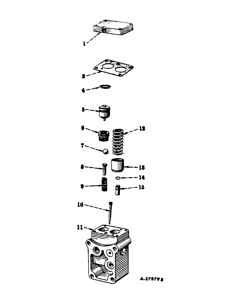 Схема запчастей Case IH 460 - (176) - HYDRAULIC SYSTEM, REGULATOR AND SAFETY VALVE (07) - HYDRAULIC SYSTEM