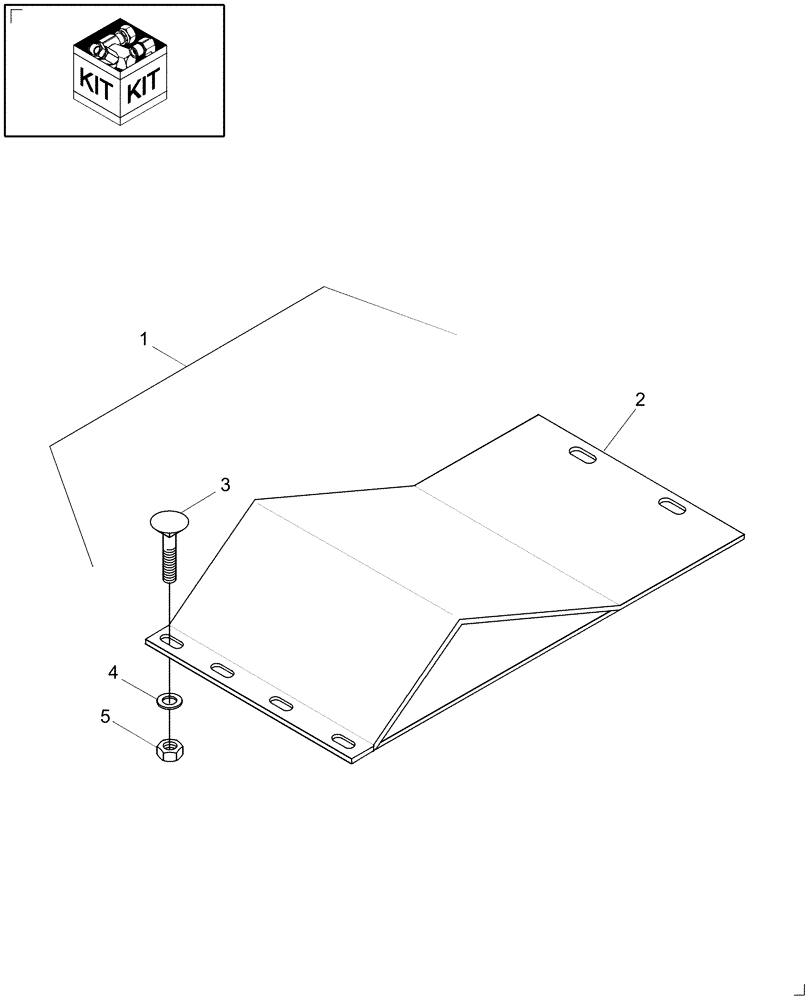 Схема запчастей Case IH SB541C - (88.510.02) - GRASS HAY FEEDER KIT (88) - ACCESSORIES