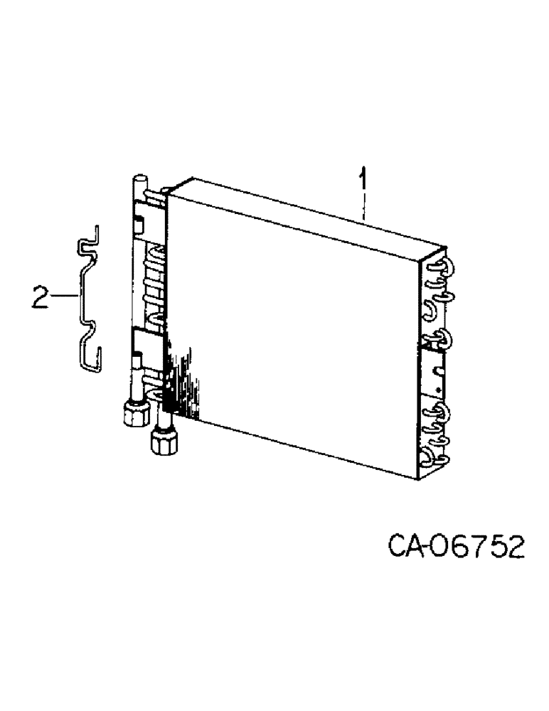 Схема запчастей Case IH 3788 - (06-01) - COOLING, OIL COOLER Cooling