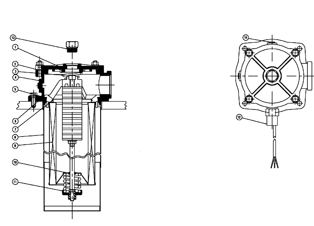 Схема запчастей Case IH FLX3300B - (06-010) - HYDRAULIC TANK FILTER (07) - HYDRAULICS