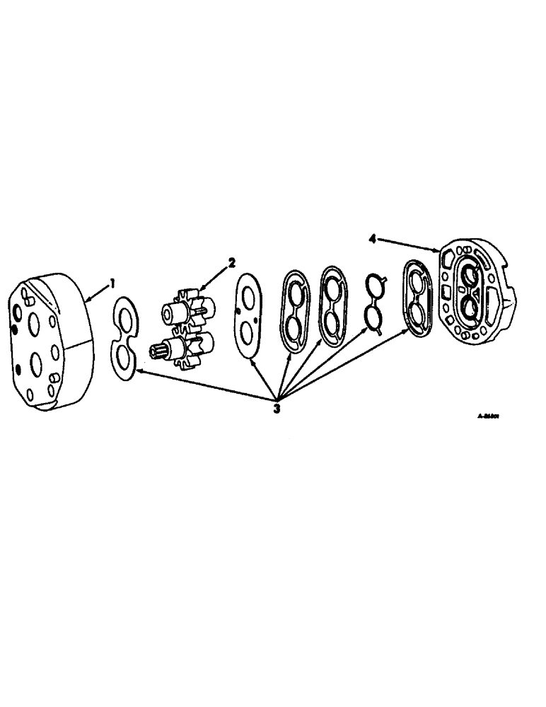 Схема запчастей Case IH 686 - (10-17) - HYDRAULICS, HYDRAULIC PUMP, THOMPSON, 9 GPM (07) - HYDRAULICS