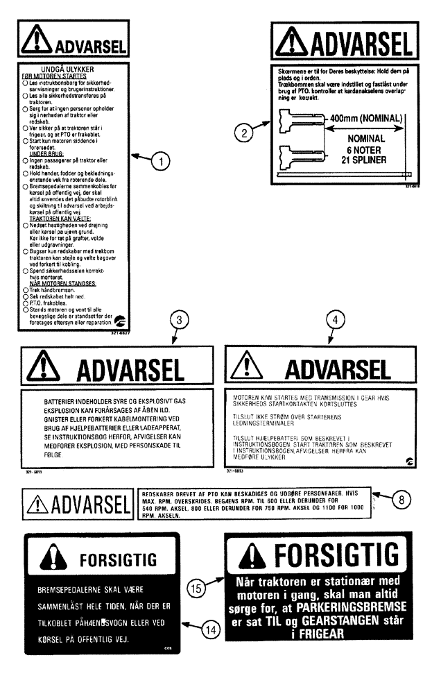 Схема запчастей Case IH C90 - (09-45) - DECALS (09) - CHASSIS/ATTACHMENTS