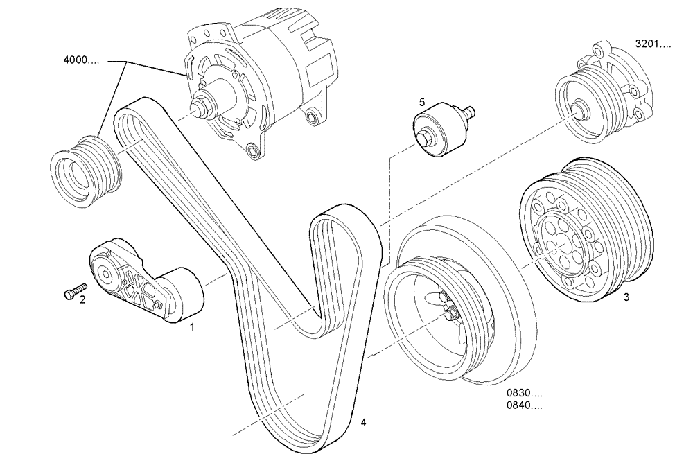 Схема запчастей Case IH F3AE0684D B003 - (0843.015) - DRIVING PULLEY 