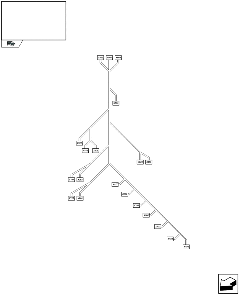 Схема запчастей Case IH LB433S - (06.530[01]) - CABLE HARNESS: 87754265 (06) - ELECTRICAL SYSTEMS