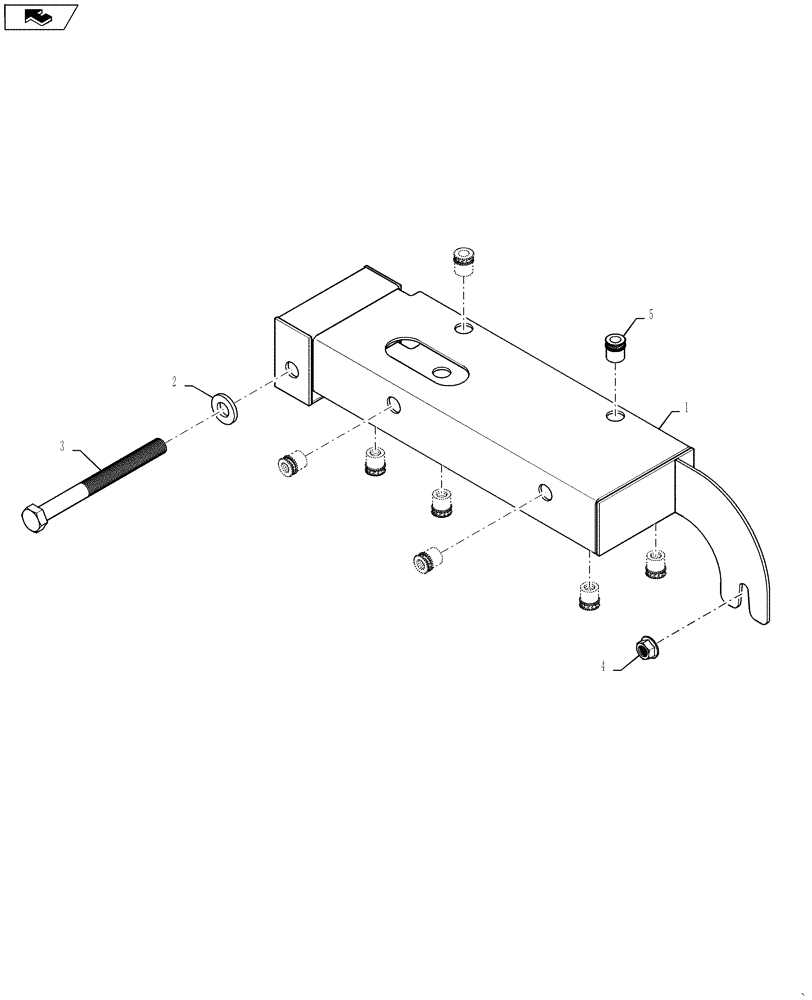 Схема запчастей Case IH 3330 - (90.160.09) - RH CONSOLE MOUNT ASSEMBLY (90) - PLATFORM, CAB, BODYWORK AND DECALS