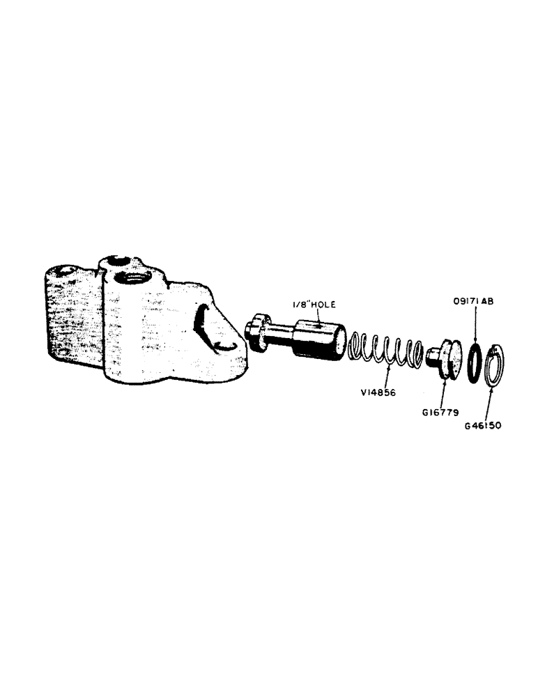 Схема запчастей Case IH 300B-SERIES - (091) - PARTS FOR G14137 AND G14401 REGULATOR VALVES (08) - HYDRAULICS