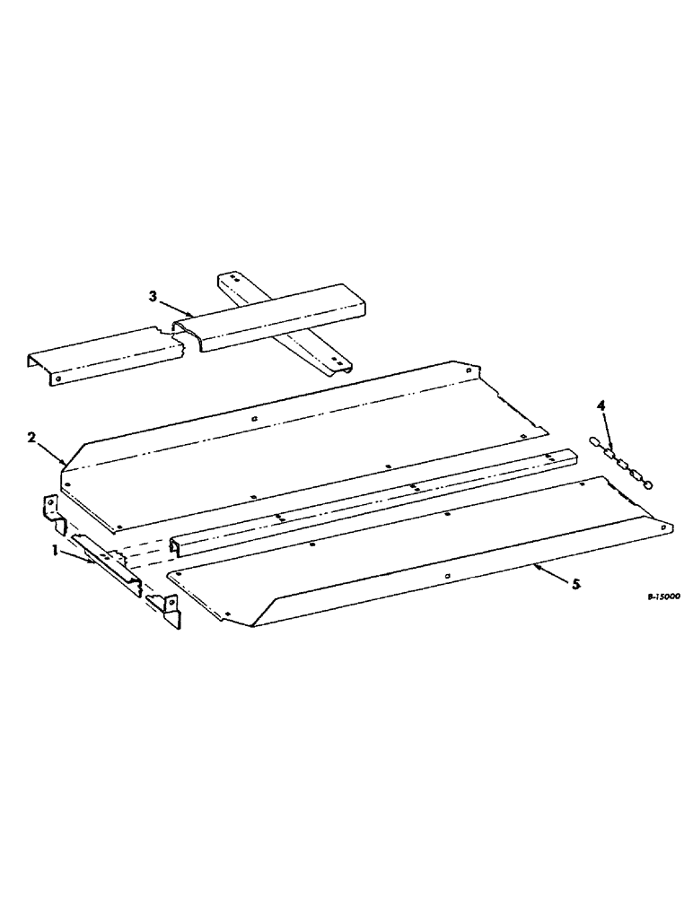 Схема запчастей Case IH 57 - (A-11) - LOWER TENSION CHANNEL AND BALE CHAMBER EXTENSION 