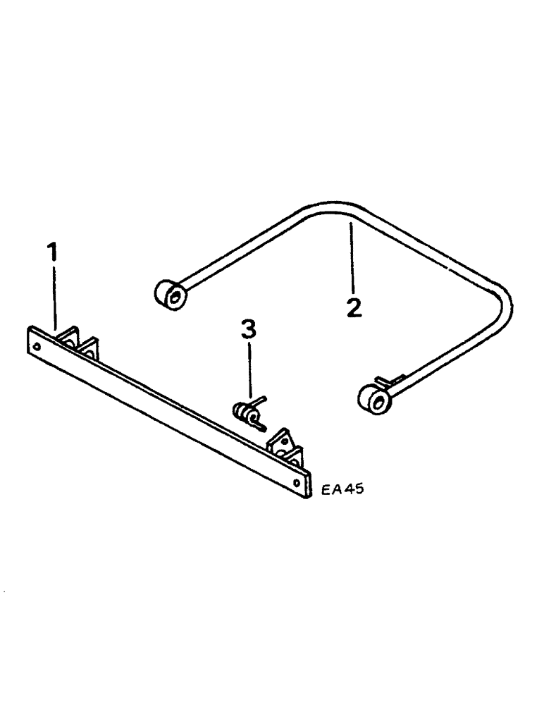 Схема запчастей Case IH 1460 - (17-025) - STRAW SPREADER SHIELDING Mounted Equipment