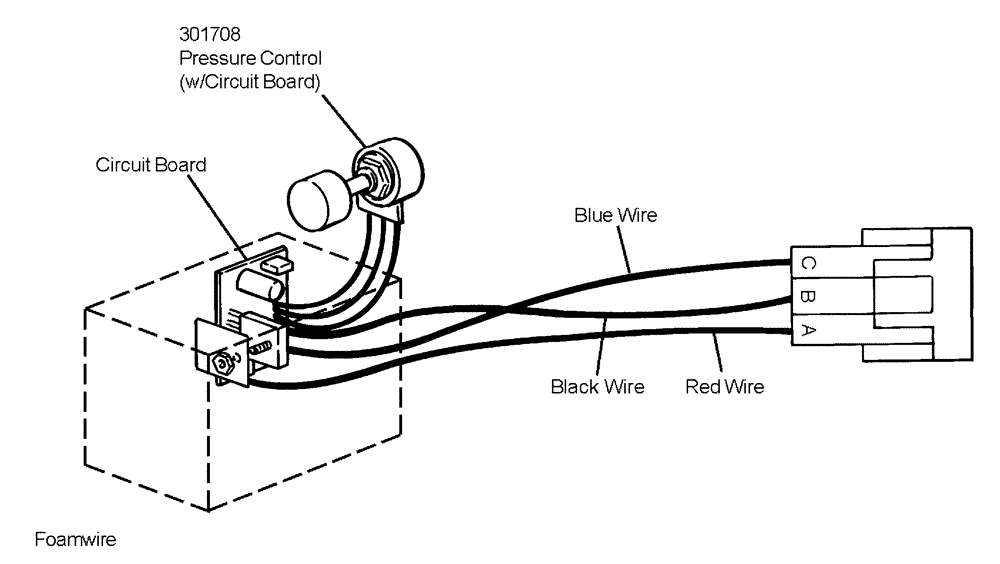 Схема запчастей Case IH PATRIOT XL - (12-004) - WIRING-HIGH VOLUME FOAMER-SINGLE CONTROL VALVE (06) - ELECTRICAL