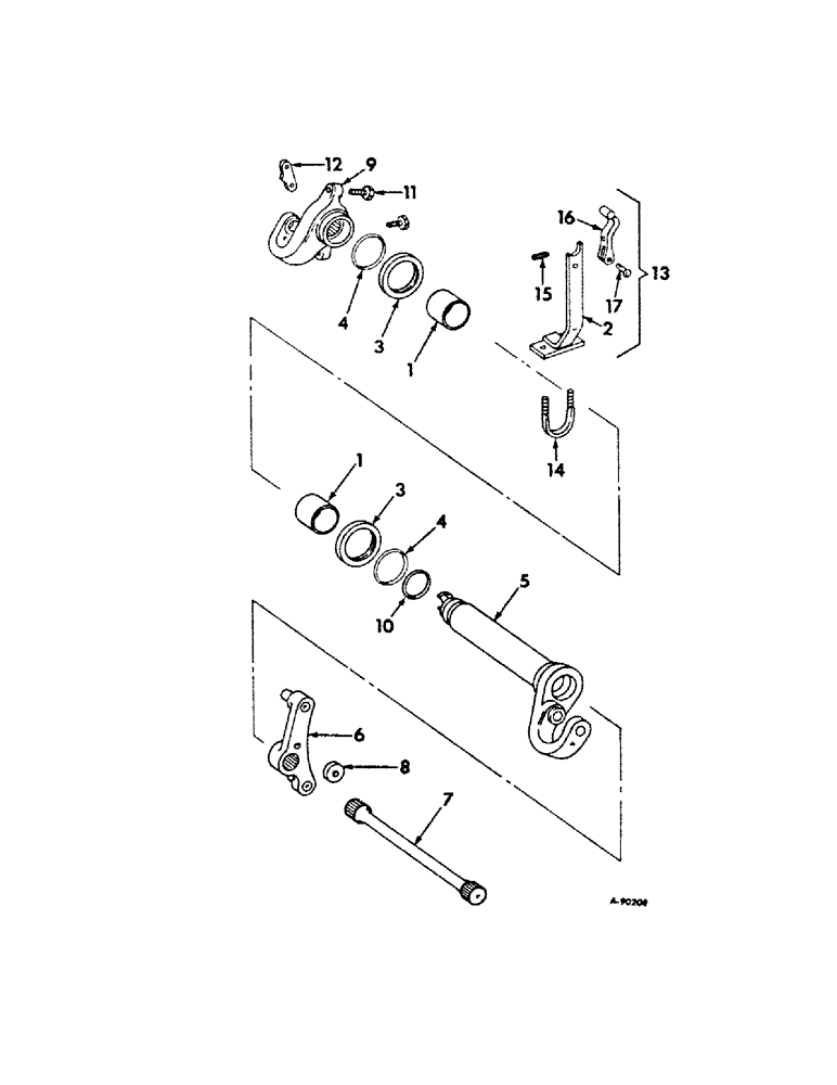 Схема запчастей Case IH 2756 - (F-34) - HYDRAULICS SYSTEM, DRAFT SENSING (07) - HYDRAULIC SYSTEM