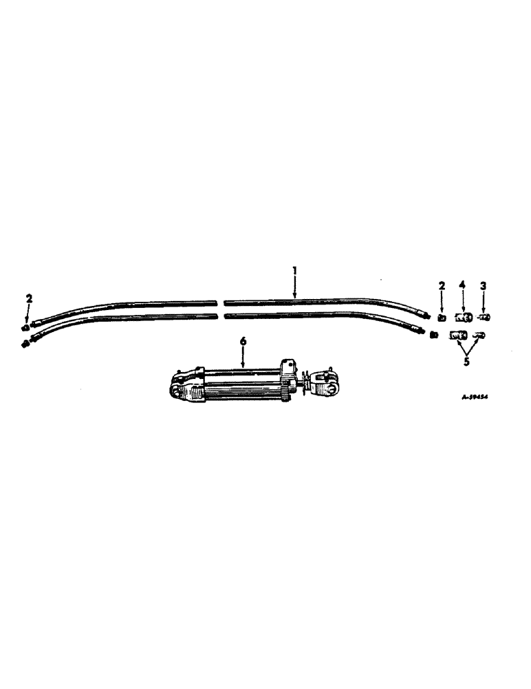 Схема запчастей Case IH 140 - (10-20) - HYDRAULICS, HYDRAULIC CYLINDER AND CONNECTIONS, 140 SERIES TRACTORS (07) - HYDRAULICS