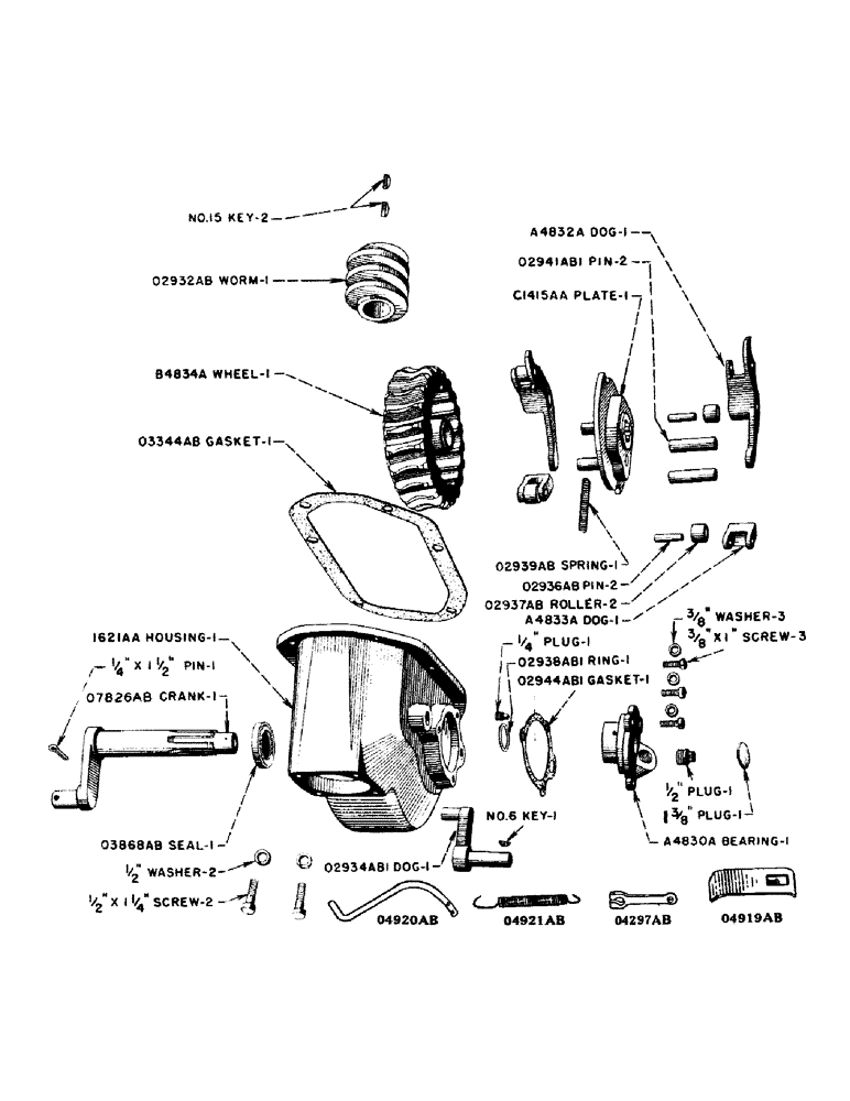 Схема запчастей Case IH DC-SERIES - (123) - MOTOR LIFT, FOR "DC" TRACTOR ONLY (06) - POWER TRAIN