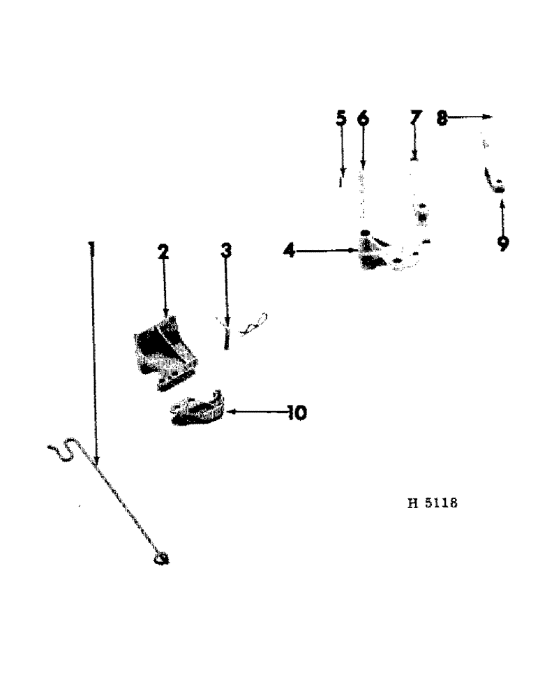 Схема запчастей Case IH 110 - (01-04) - HAND AND HYDRAULIC LIFT ADAPTER 