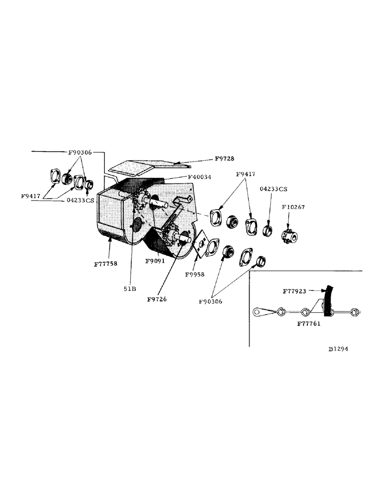 Схема запчастей Case IH 800 - (122) - INLET ELEVATOR, FOR ROTO CLEANER ATTACHMENT, GRAIN BIN MACHINES (88) - ACCESSORIES