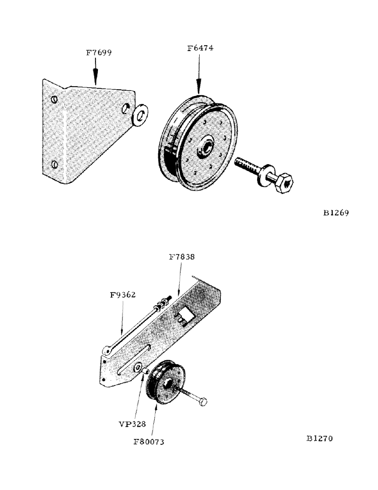 Схема запчастей Case IH 800 - (091) - SHOE DRIVE IDLER (74) - CLEANING