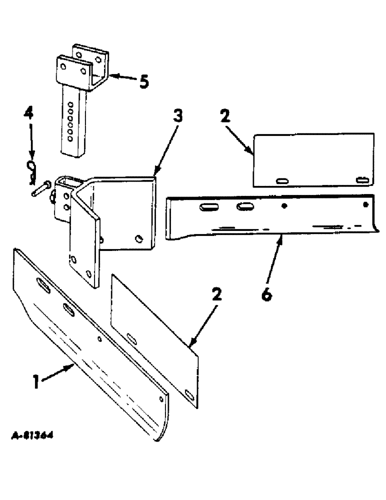 Схема запчастей Case IH 90 - (R-24) - ADJUSTABLE RUNNER WING ATTACHMENT 