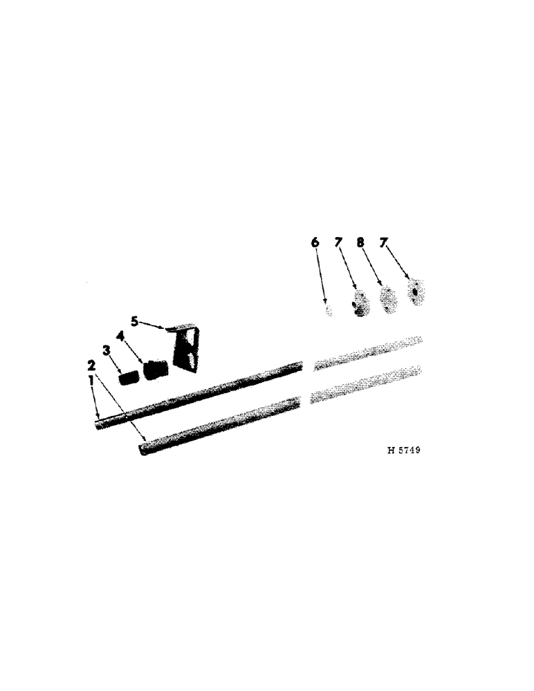 Схема запчастей Case IH 102 - (C-12[B]) - SIDE DRIVE SHAFT 