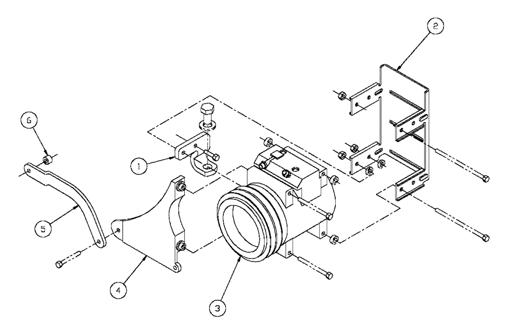 Схема запчастей Case IH FLX4300 - (01-008) - COMPRESSOR GROUP (FLX 4300 JD ENGINE) (10) - CAB