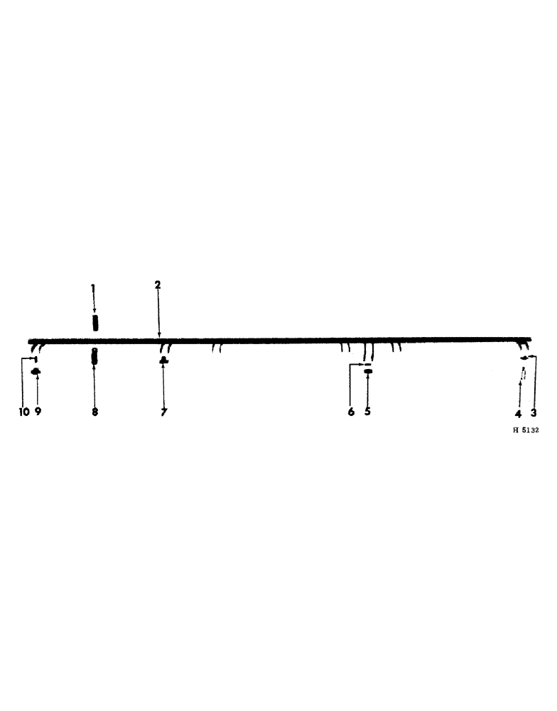 Схема запчастей Case IH 110 - (01-05) - ROCKSHAFT ASSEMBLY 