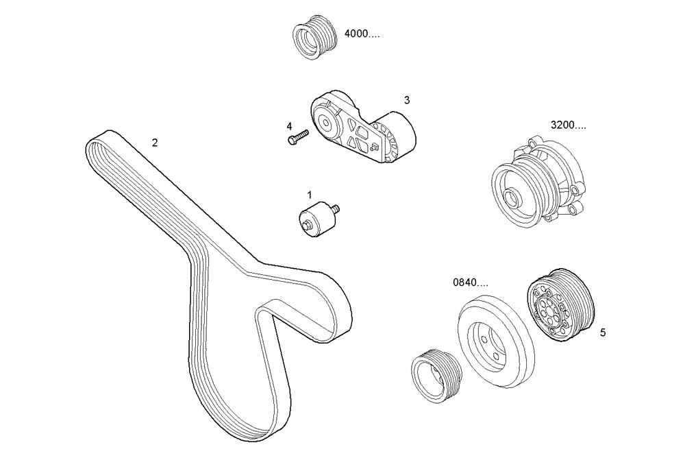 Схема запчастей Case IH F3CE0684A E001 - (0843.017) - DRIVING PULLEY 