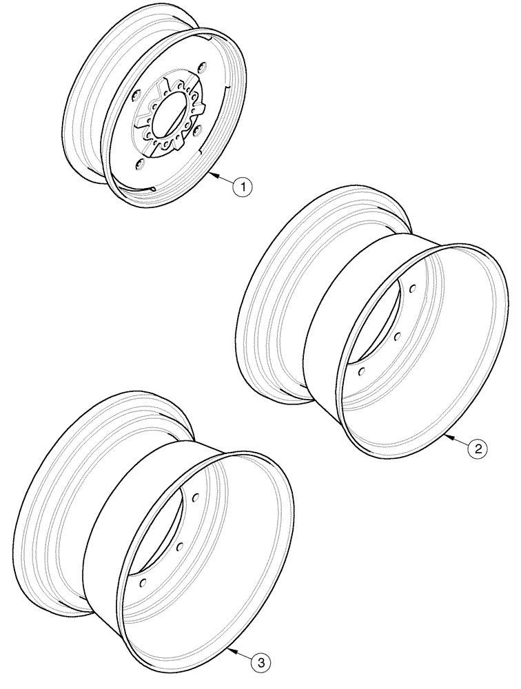 Схема запчастей Case IH CX90 - (05-21) - FRONT WHEELS (05) - STEERING