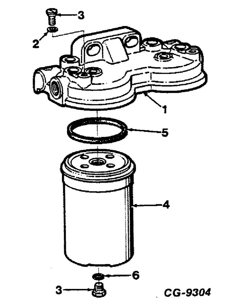 Схема запчастей Case IH 784 - (12-40) - POWER, TWIN FUEL FILTER, BOSCH, ENGINE SERIAL NO. 120521 AND ABOVE Power