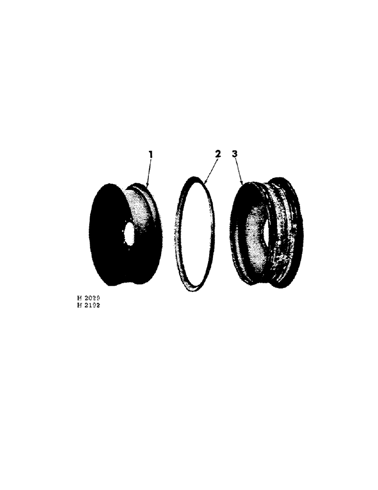 Схема запчастей Case IH 102 - (C-06[A]) - PNEUMATIC TIRE AND WHEEL 