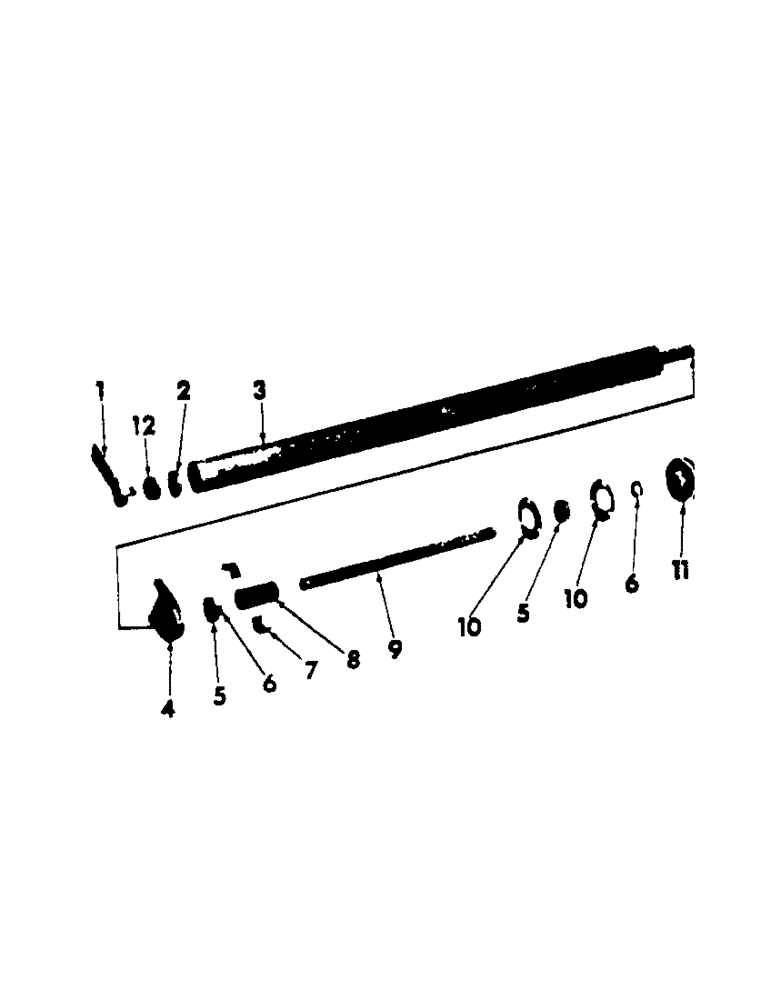 Схема запчастей Case IH 201 - (A-090) - PLATFORM DRIVE ROLLER, CANVAS AND PEA BAR PLATFORM, NOT AUGER PLATFORM (58) - ATTACHMENTS/HEADERS