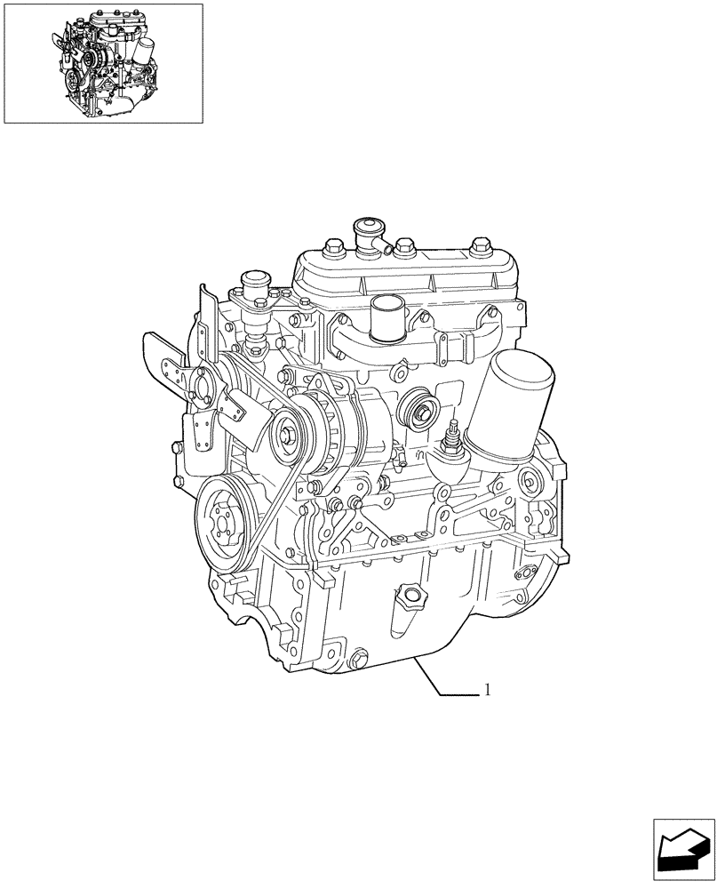 Схема запчастей Case IH JX60 - (0.02.1) - FPT ENGINE (01) - ENGINE