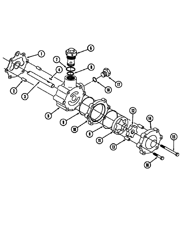 Схема запчастей Case IH 625 - (29.212.06) - TANDEM PUMP ASSEMBLY - HYDROSTATIC (CHARGE PUMP) (29) - HYDROSTATIC DRIVE