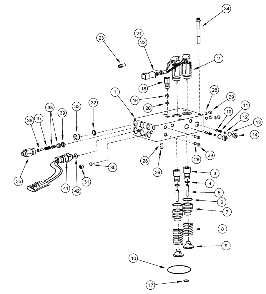 Схема запчастей Case IH FLX3010 - (02-076) - FUEL INJECTION PUMP - ACCUMULATOR KIT, FLX 3010 & FLX 3510 (01) - ENGINE