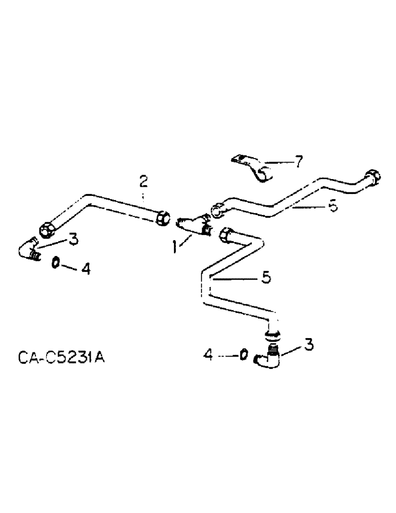 Схема запчастей Case IH 6388 - (04-04) - BRAKES, MASTER BRAKE LUBRICATION (5.1) - BRAKES