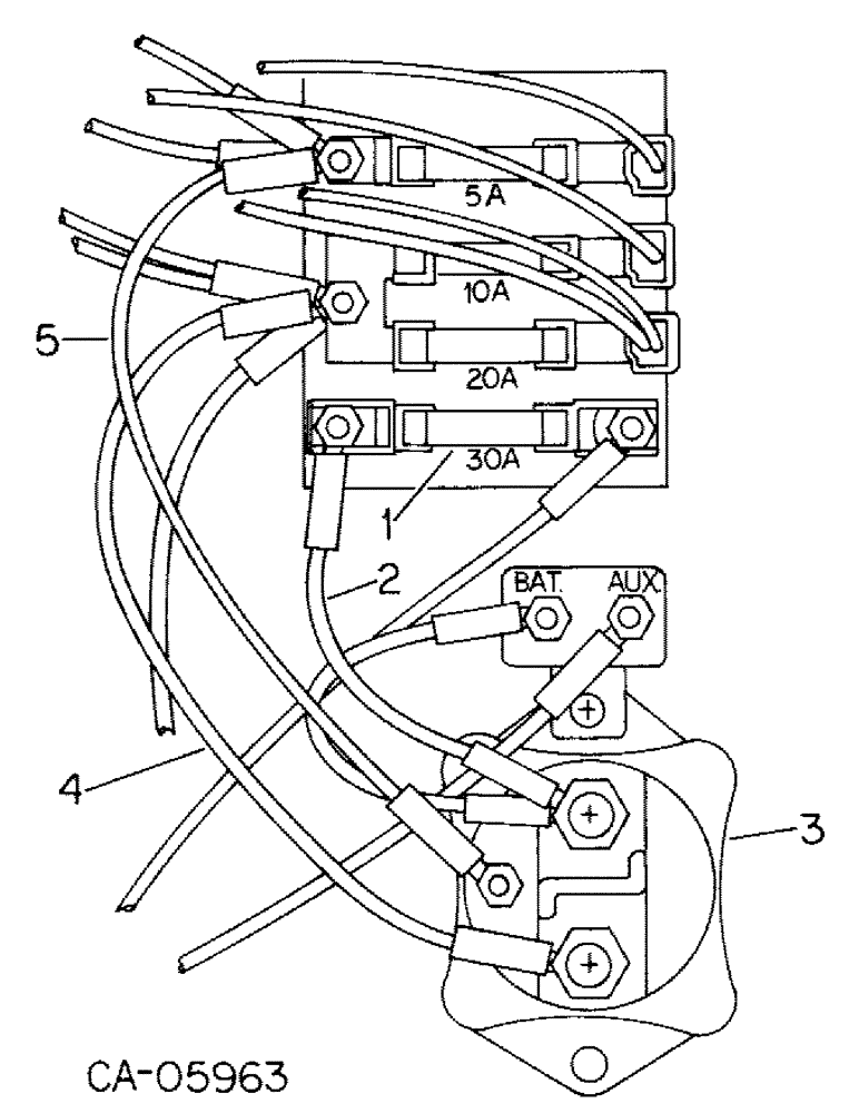 Схема запчастей Case IH 1586 - (08-14) - ELECTRICAL, IMPLEMENT ELECTRIC REMOTE CONTROL (06) - ELECTRICAL