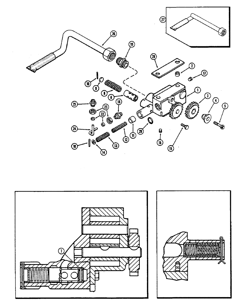 Схема запчастей Case IH 2390 - (2-48) - OIL PUMP, 504BDT, DIESEL ENGINE (02) - ENGINE