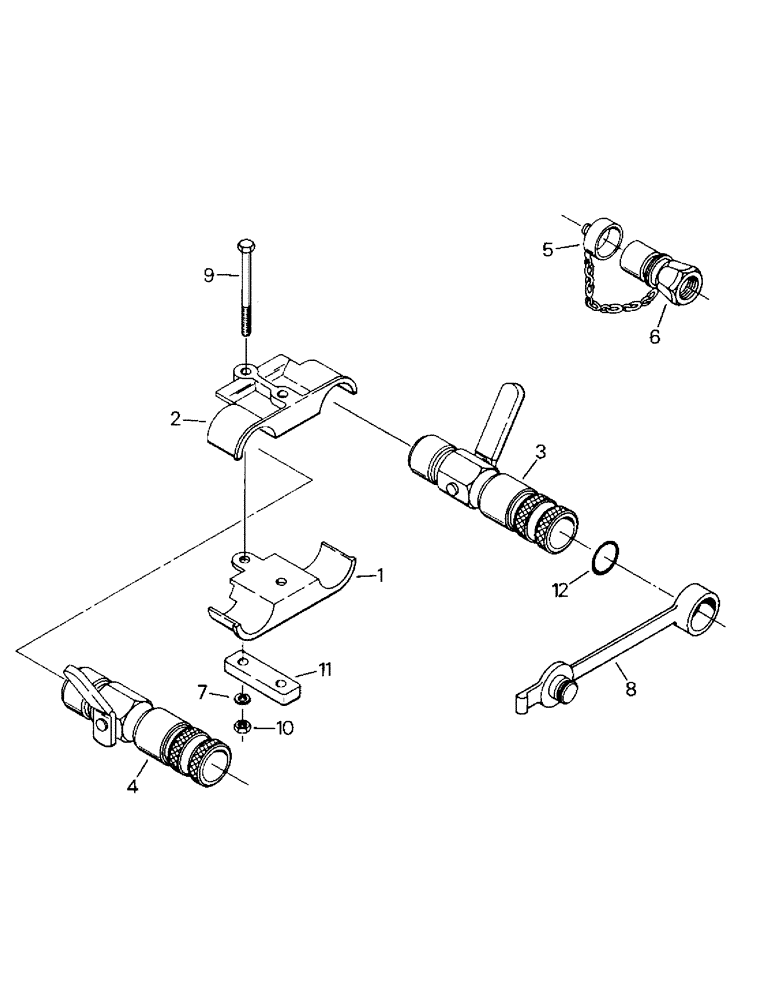 Схема запчастей Case IH STEIGER - (08-14) - COUPLER ASSEMBLY (07) - HYDRAULICS