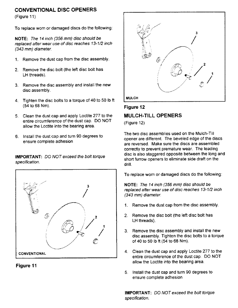 Схема запчастей Case IH CONCORD - (A11) - GROUND OPENERS, CONTINUED 