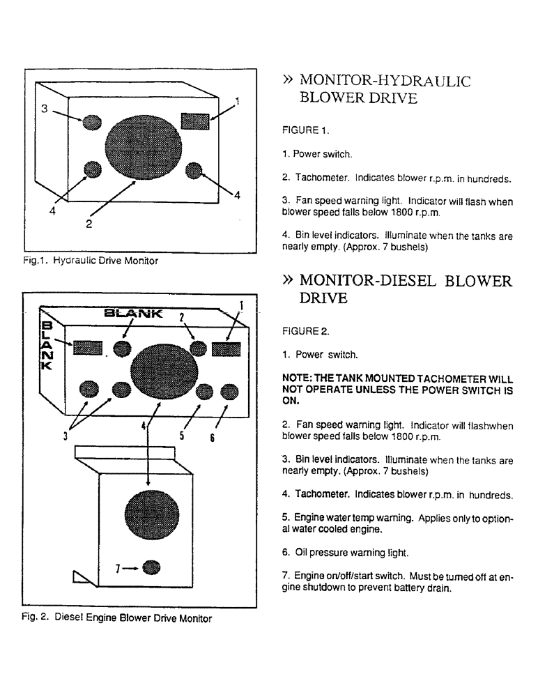 Схема запчастей Case IH 2501 - (02) - OPERATING, CONTINUED 