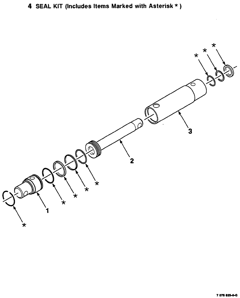 Схема запчастей Case IH 8870 - (08-10) - HYDRAULIC CYLINDER ASSEMBLY (TWO SPEED SHIFT) (35) - HYDRAULIC SYSTEMS