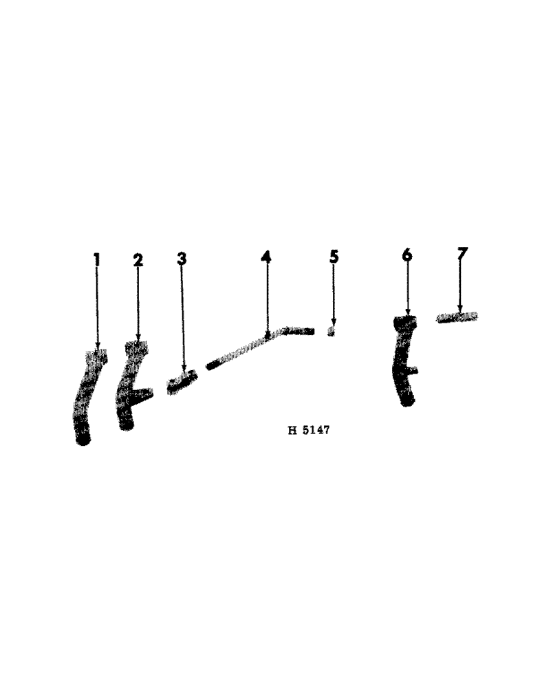 Схема запчастей Case IH 100 - (03-04[A]) - DRAG LINKS AND THRUST ROD 