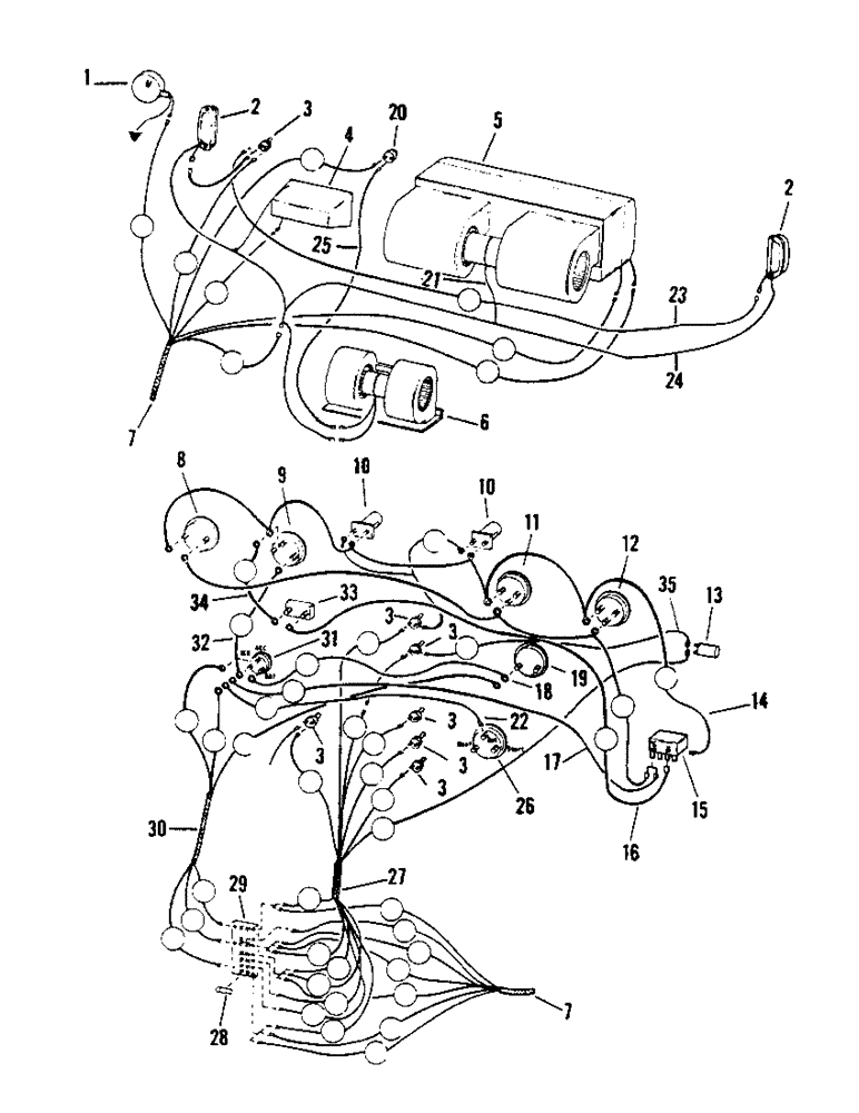 Схема запчастей Case IH STEIGER - (02-12) - CONSOLE AND DASH WIRING, SERIES I (06) - ELECTRICAL