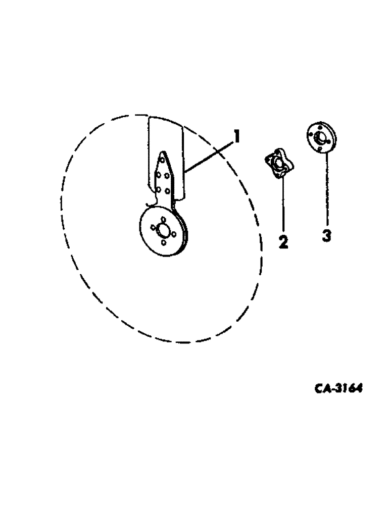 Схема запчастей Case IH INTERNATIONAL - (06-1) - COOLING, FAN BLADES Cooling