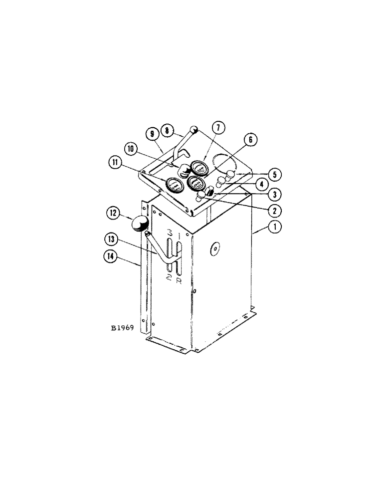 Схема запчастей Case IH 1010 - (220) - INSTRUMENT PANEL, GASOLINE (55) - ELECTRICAL SYSTEMS