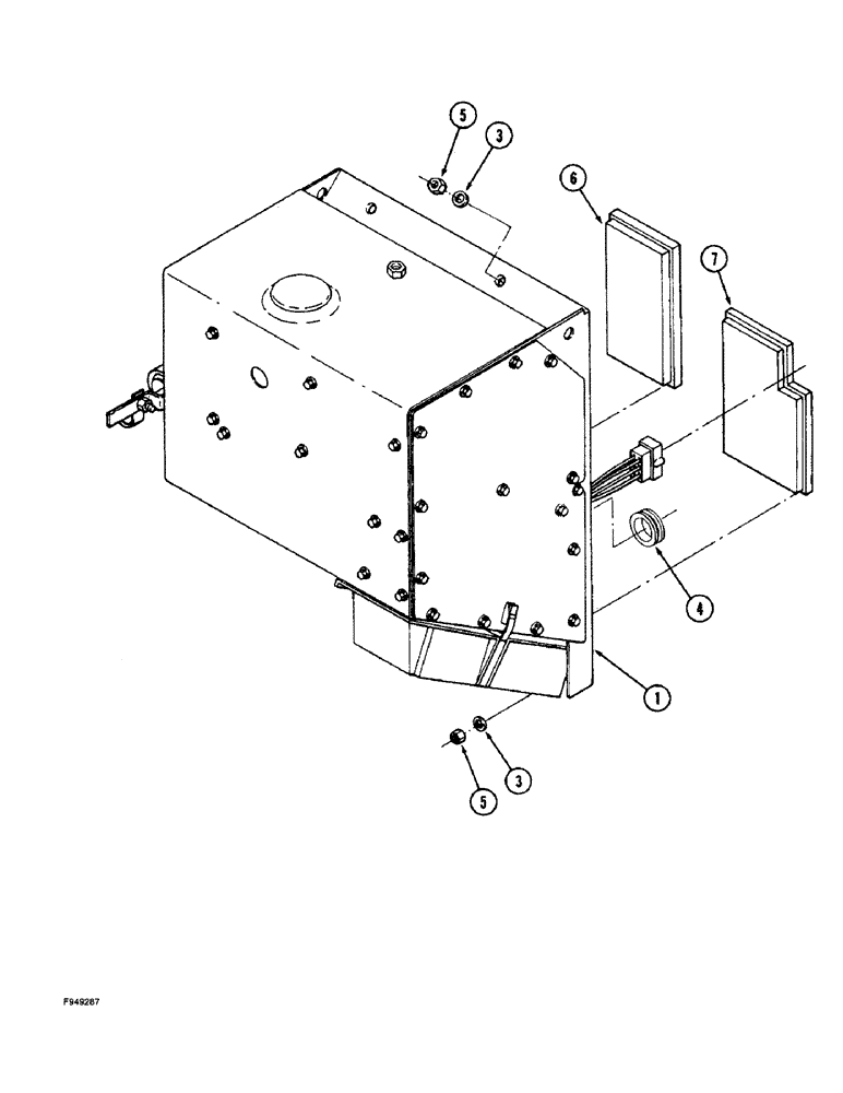 Схема запчастей Case IH 9280 - (9-085A) - CAB AIR CONDITIONER & HEATER MODULE P.I.N. JEE0031850 & AFTER (09) - CHASSIS/ATTACHMENTS