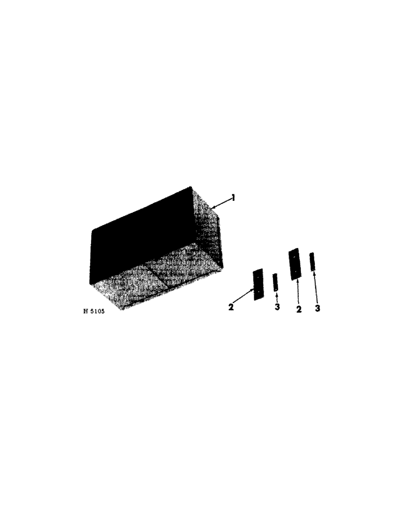 Схема запчастей Case IH 110 - (01-13) - REAR CARRIAGE BEAM WEIGHT BOX ATTACHMENT 