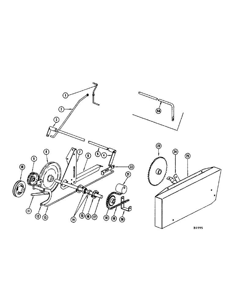 Схема запчастей Case IH 960 - (144) - GRAIN BIN DISCHARGE AUGER DRIVE & THROWOUT, GRAIN COMBINE (80) - CROP STORAGE/UNLOADING